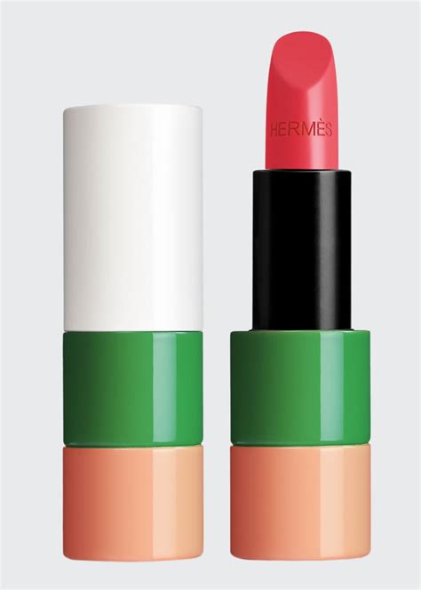 hermes lipstick corail fou|Rouge Hermès Satin Lipstick .